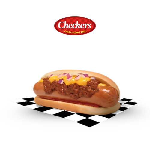 Checkers Menu 24 Chili Cheese Dog
