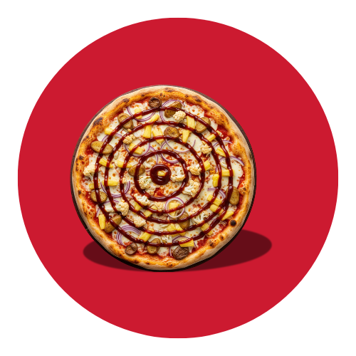 Bonzai BBQ Vegan Pizza