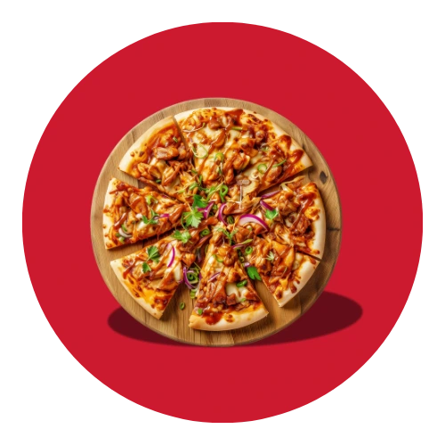 Chicken Bacon Ranch Pizza