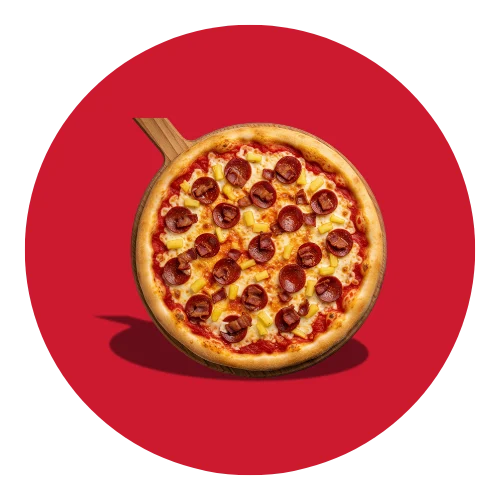 Happy Hawaiian Vegan Pizza