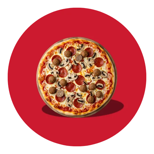 MOO shroomer Vegan Pizza