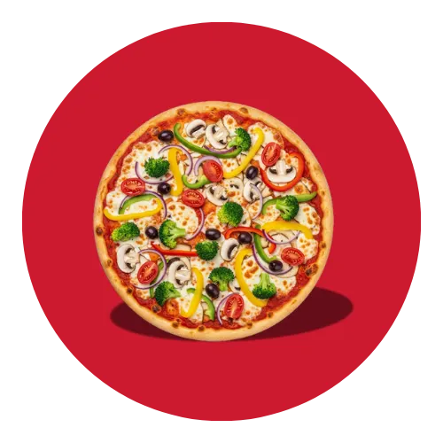 West Coast Veggie Vegan Pizza